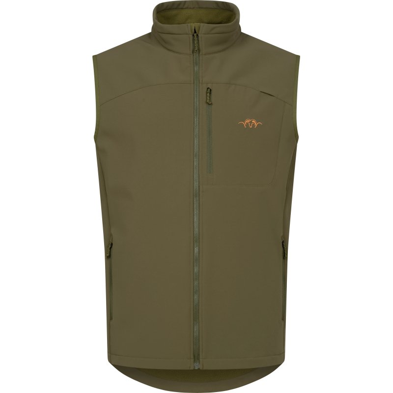 Chaleco Blaser Chase Softshell Dunkel olive