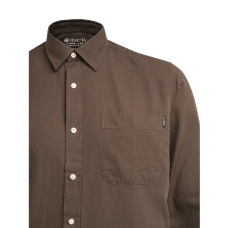 Camisa Beretta Bryggen marrón