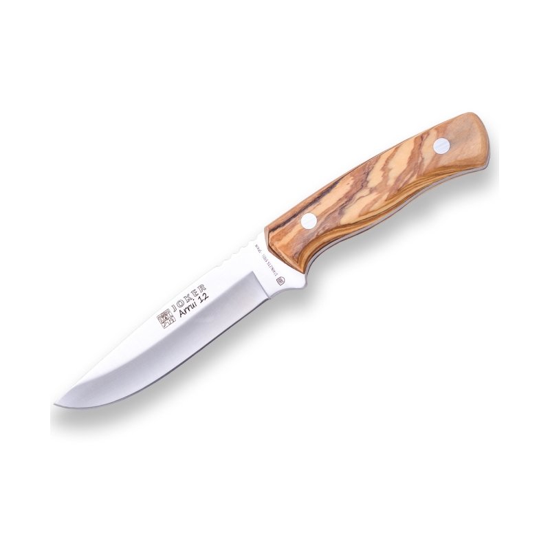Cuchillo Joker Arrui cachas de madera de olivo