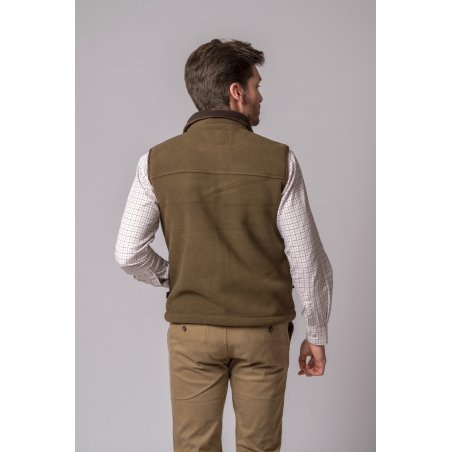 Chaleco British Cotton Berlín camel olive
