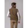 Chaleco British Cotton Berlín camel olive