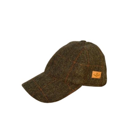 Gorra Pasión Morena Tweed kaki/camel