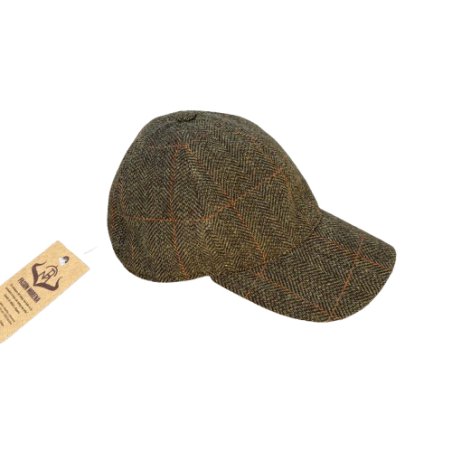 Gorra Pasión Morena Tweed kaki/camel