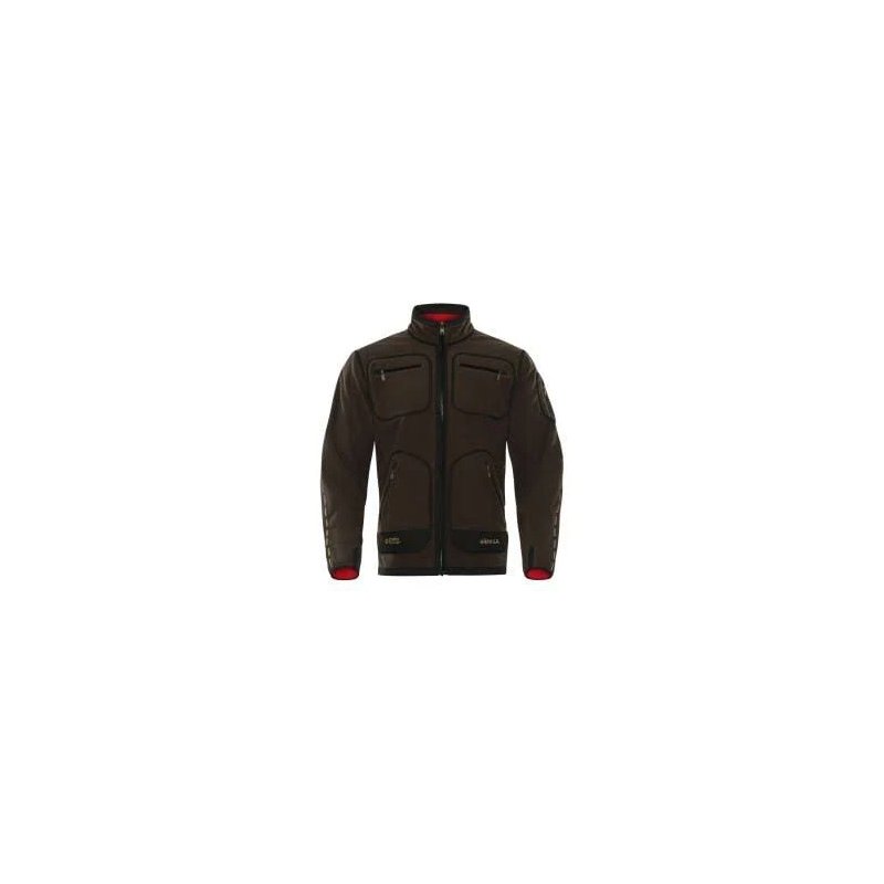 Chaqueta reversible Härkila Kamko brown/red