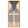Tirantes Pasión Morena tweed kaki