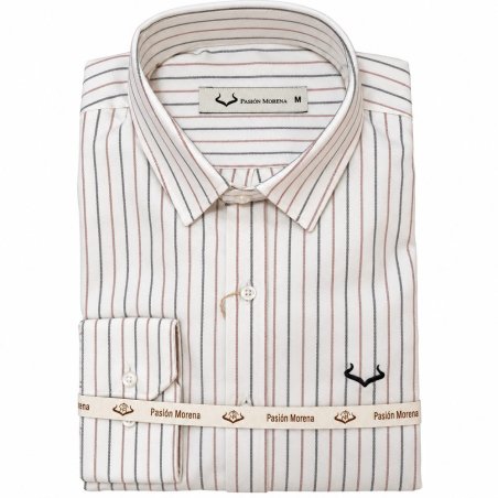 Camisa Pasión Morena beige