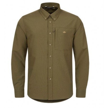 CAMISA BLASER AIRFLOW CAPER/OLIVE