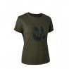 CAMISETA DEERHUNTER SHIELD MUJER