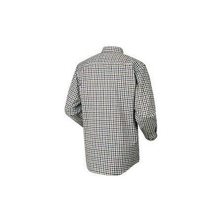 Camisa Härkila Milford burgundy