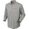 Camisa Härkila Milford burgundy