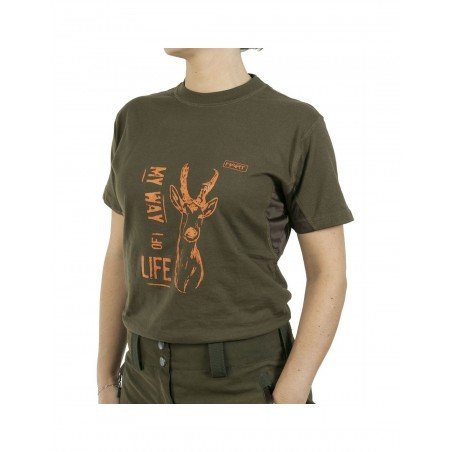CAMISETA HART BRANDED ROE DEER MUJER