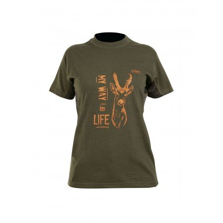 CAMISETA HART BRANDED ROE DEER MUJER
