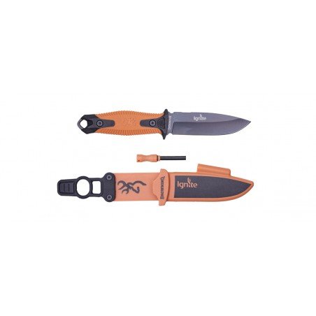 CUCHILLO BROWNING IGNITE NARANJA