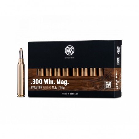 RWS 300 Win. Mag. Evolution 184grs