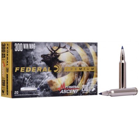 Federal 300 Win. Mag. Terminal Ascent 200grs