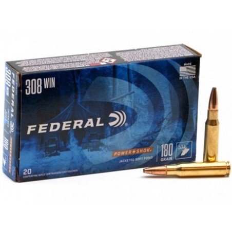 Federal 308 Win. Power Shock