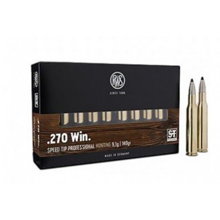 RWS 270 Win. SPEED TIP PROFESSIONAL 140grs