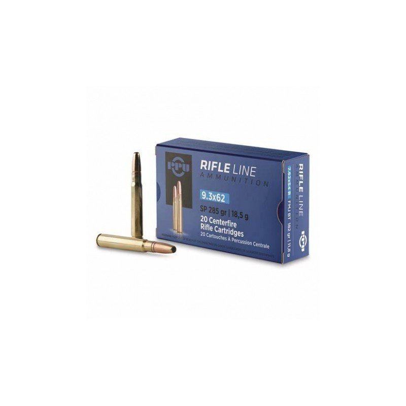 PPU 9,3x62 SoftPoint 285grs