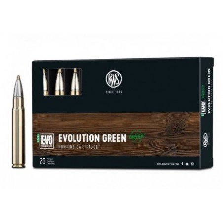 RWS 9,3x62 EVOLUTION GREEN 184grs