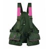 CHALECO RISERVA 3 BOLSILLOS MAGENTA