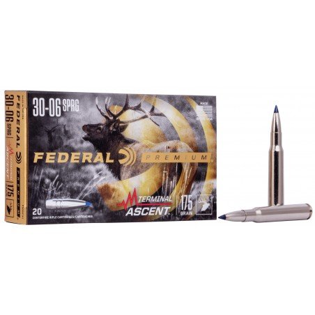 FEDERAL 30-06 Sprg TERMINAL ASCENT 175grs