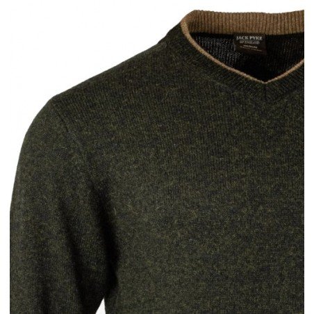 Jersey Jack Pyke V-neck verde