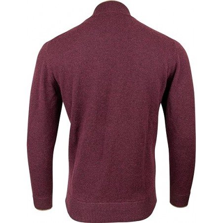 Jersey Jack Pyke Zipnit burdeos