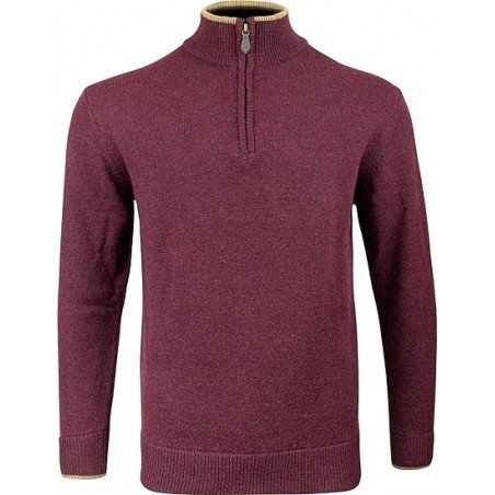 Jersey Jack Pyke Zipnit burdeos