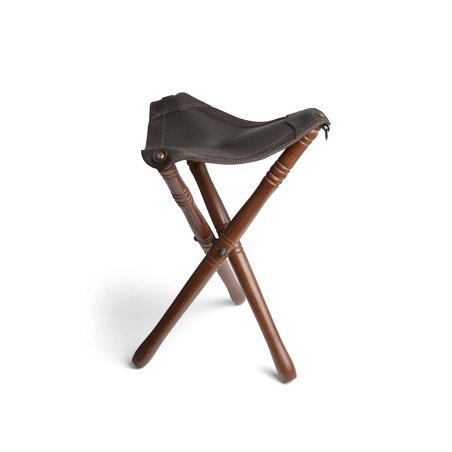 Banquillo British cuero engrasado