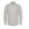 CAMISA BLASER TRISTAN 22 BURDEOS/AZUL