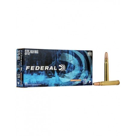 Federal 375 H&H Mag. Softpoint SP 270grs