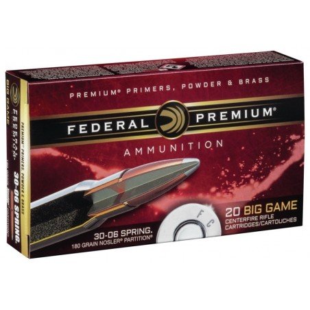 FEDERAL 7mm Rem. Mag. NOSLER PARTITION 160grs