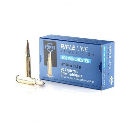 PPU 308 Win. SoftPoint 150grs