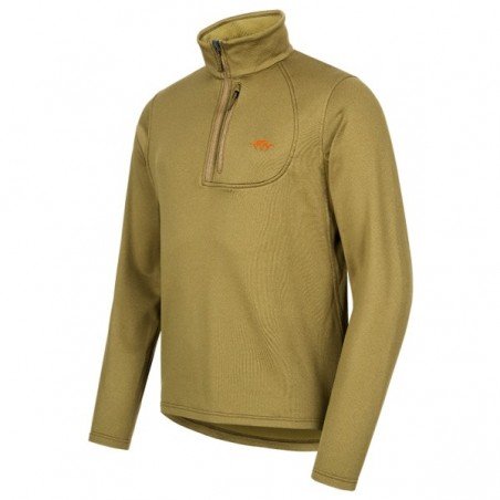 Jersey Blaser Drain Half-Zip olive