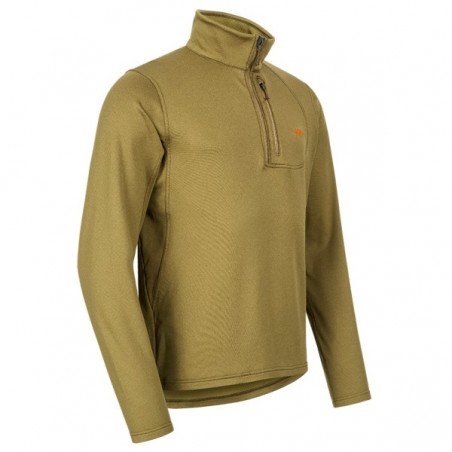 Jersey Blaser Drain Half-Zip olive