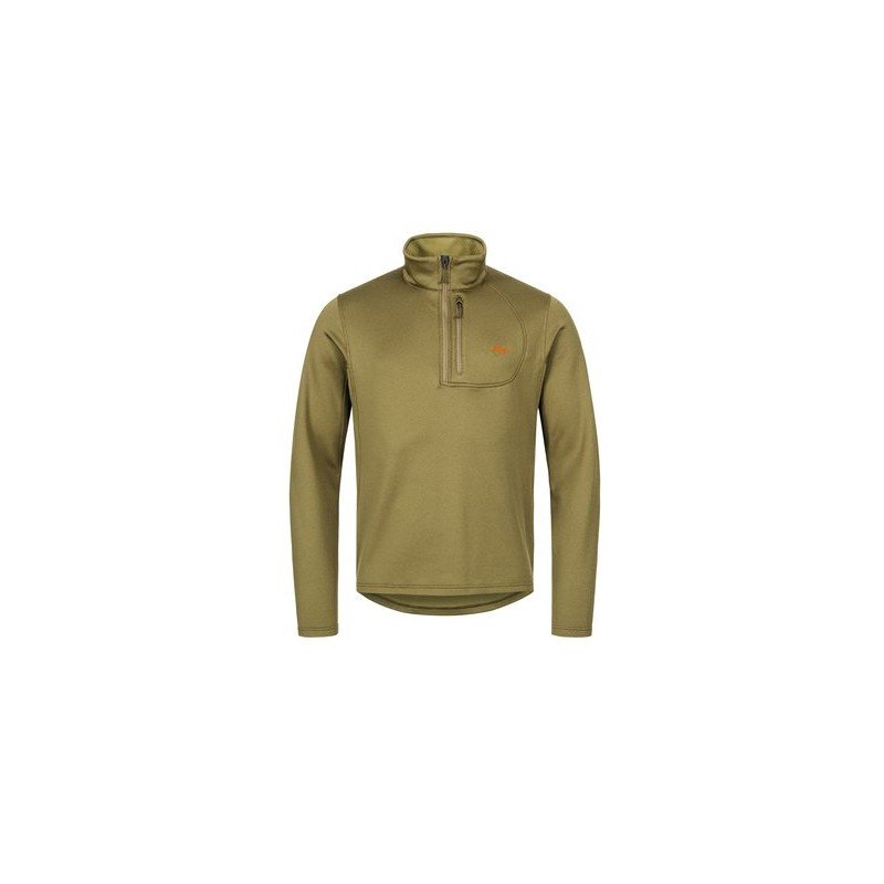 Jersey Blaser Drain Half-Zip olive