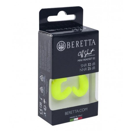 TAPONES BERETTA MINI HEADSET E2