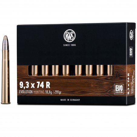 RWS 9,3x74R Evolution 291grs