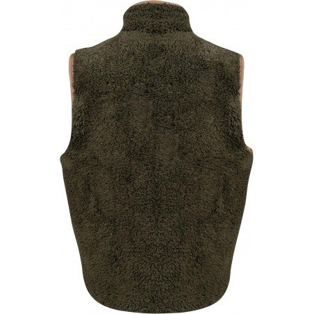 Chaleco Jack Pyke Sherpa olive infantil