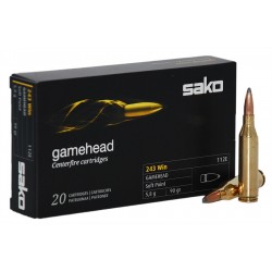 SAKO 270 Win. GAMEHEAD 130grs