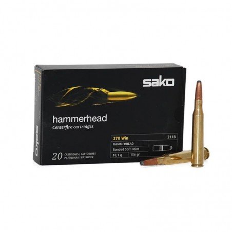 SAKO 270 Win. HAMMERHEAD 156grs