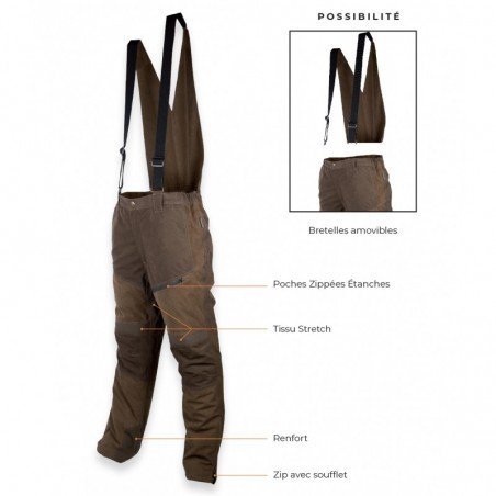 Pantalón Somlys Salopette Thermo-Hunt