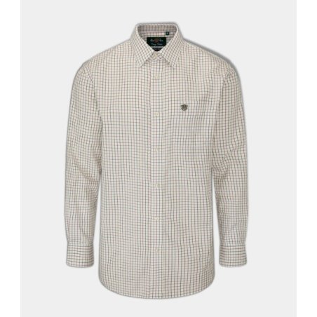Camisa Alan Paine Ikley check olive