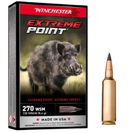 Winchester 270 WSM Extreme Point 130grs