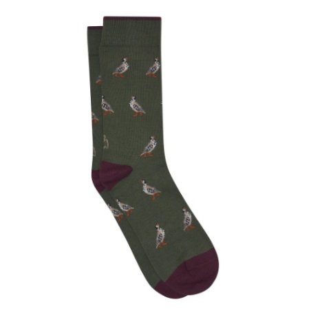 Calcetines Kiff-Kiff Perdiz verde