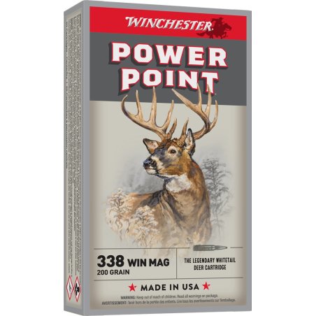 Winchester 338 Win. Mag. Super-X 200grs