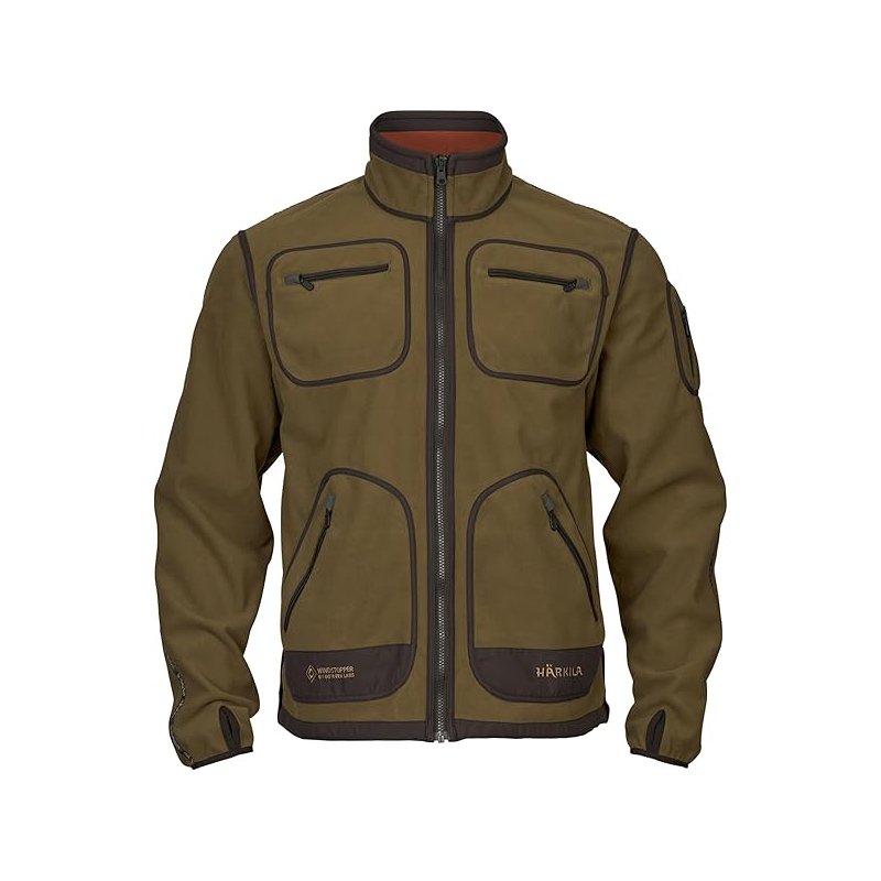 Chaqueta reversible Härkila Kamko Olive/Arabian