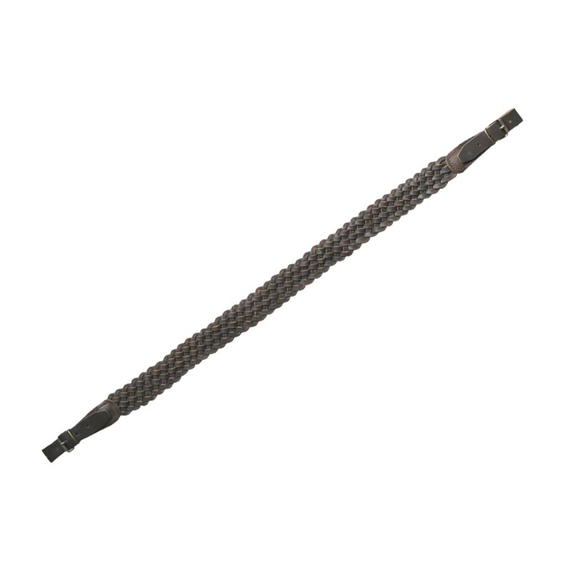 Correa portafusil trenzada piel