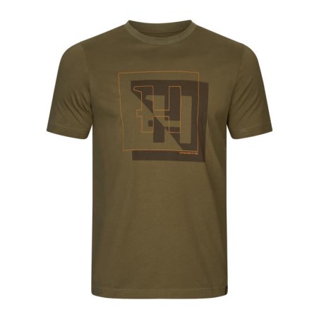 Camiseta Härkila H-Logo S/S olive