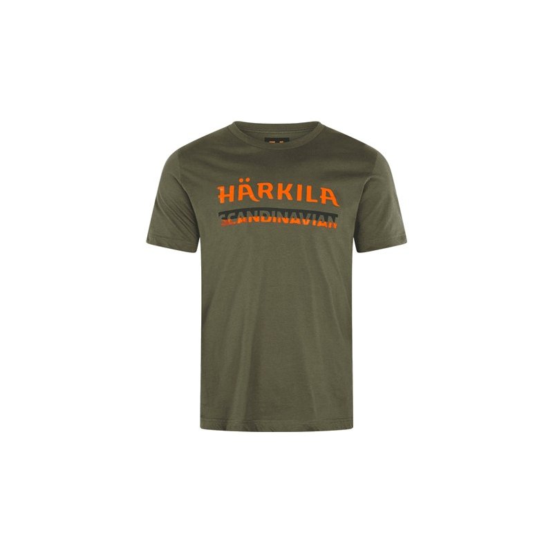 Camiseta Härkila Scandinavian S/S grape leaf
